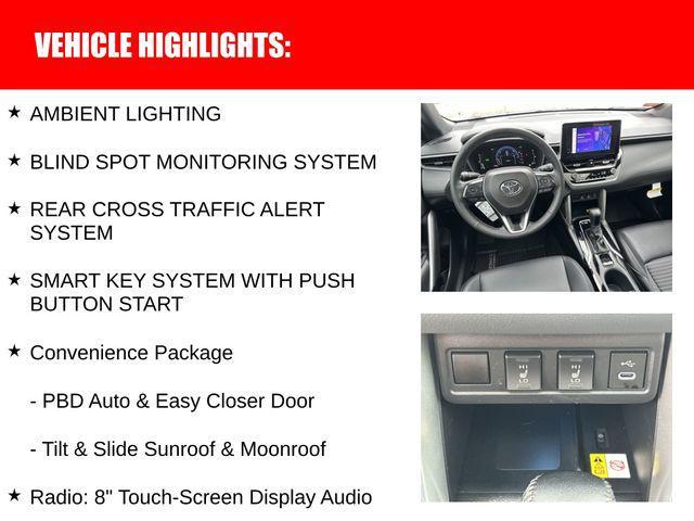 used 2023 Toyota Corolla Hybrid car, priced at $29,833