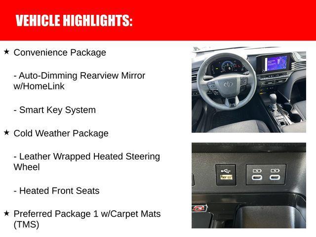 used 2025 Toyota Camry car, priced at $27,486