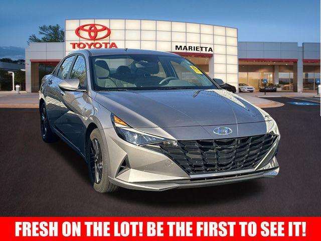 used 2021 Hyundai Elantra HEV car, priced at $18,486