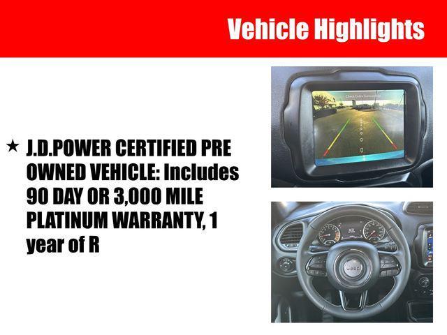 used 2021 Jeep Renegade car, priced at $16,746