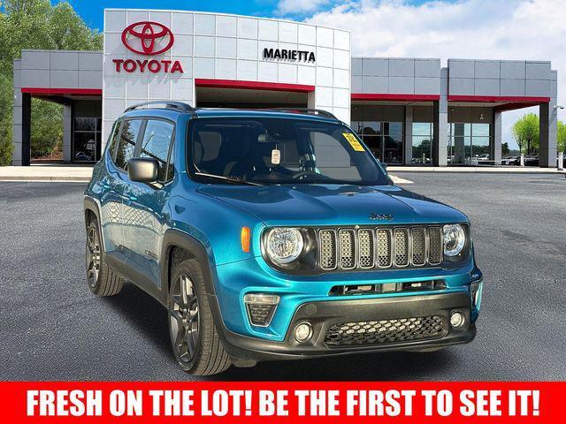 used 2021 Jeep Renegade car, priced at $16,973
