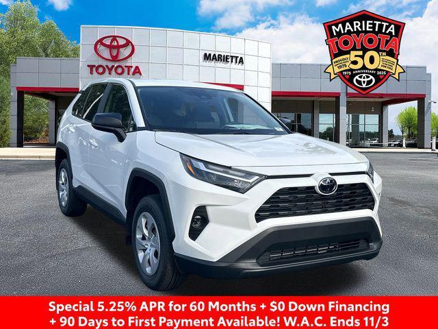 new 2025 Toyota RAV4 car, priced at $30,622