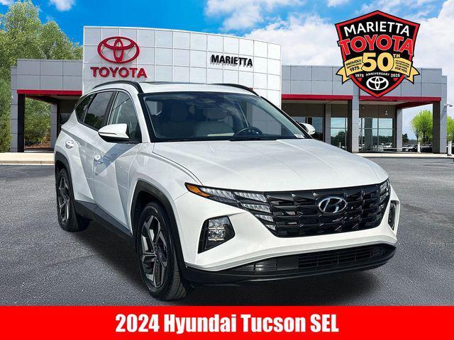 used 2024 Hyundai Tucson car, priced at $25,887