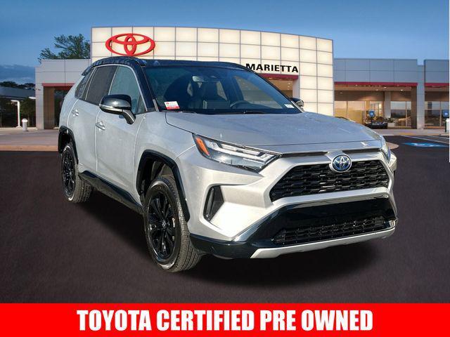 used 2022 Toyota RAV4 Hybrid car, priced at $35,674