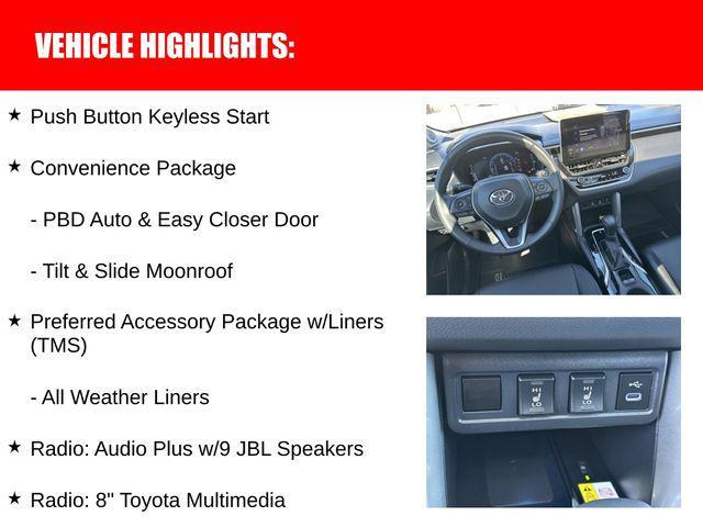 used 2023 Toyota Corolla Cross car, priced at $30,378