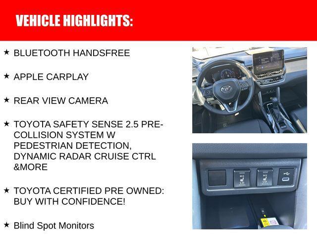 used 2023 Toyota Corolla Cross car, priced at $30,378