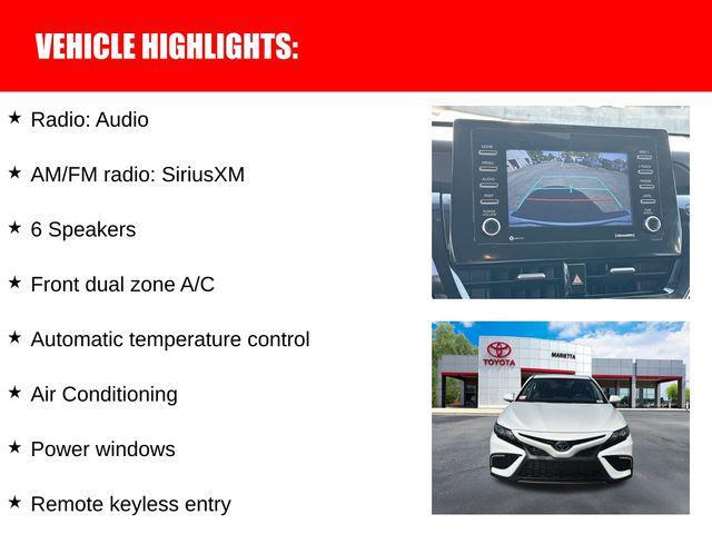 used 2023 Toyota Camry car, priced at $24,934