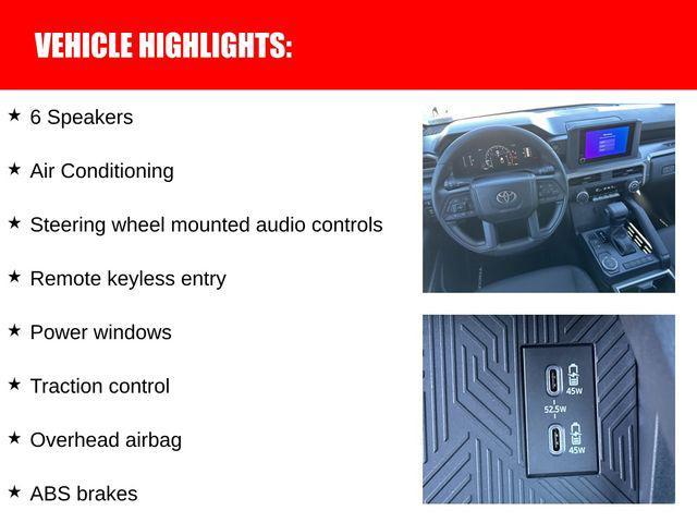 used 2025 Toyota Tacoma car, priced at $35,796