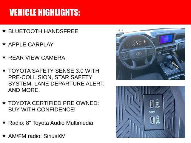used 2025 Toyota Tacoma car, priced at $35,796