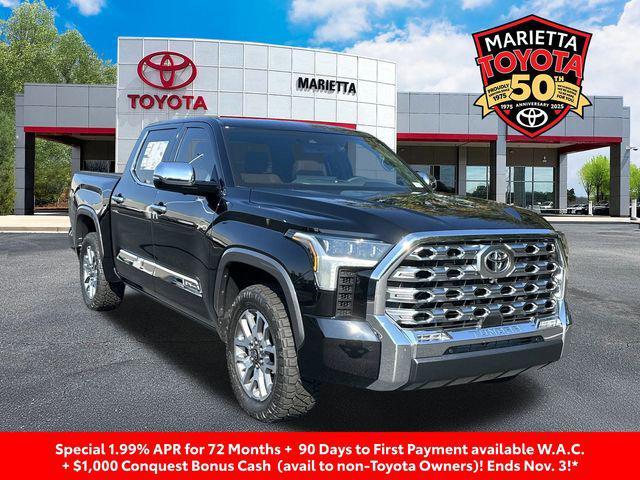 new 2025 Toyota Tundra car, priced at $74,676