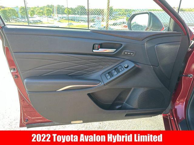 used 2022 Toyota Avalon Hybrid car, priced at $34,250
