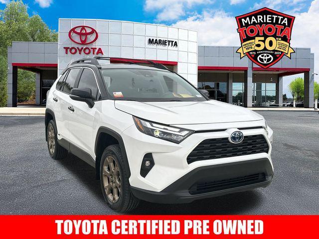 used 2024 Toyota RAV4 Hybrid car, priced at $39,496
