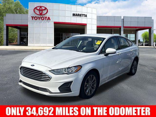 used 2019 Ford Fusion car, priced at $17,037