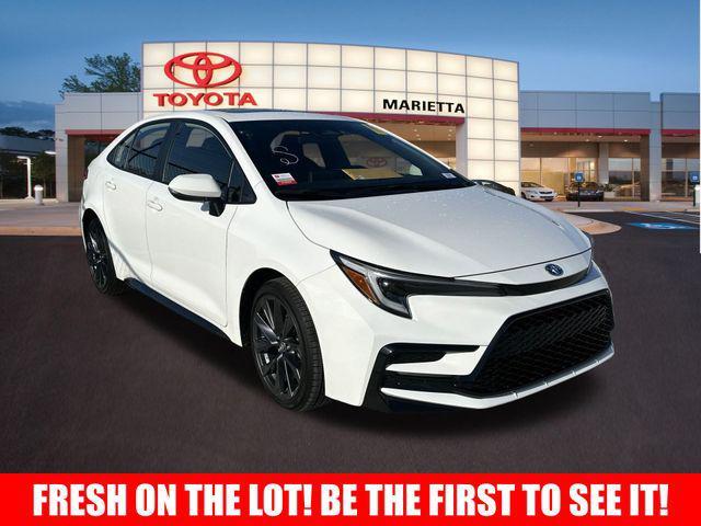 used 2023 Toyota Corolla Hybrid car, priced at $27,413