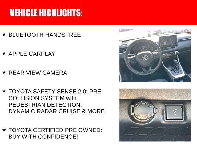 used 2021 Toyota RAV4 car, priced at $27,642