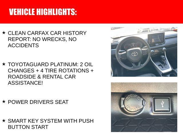 used 2021 Toyota RAV4 car, priced at $27,642