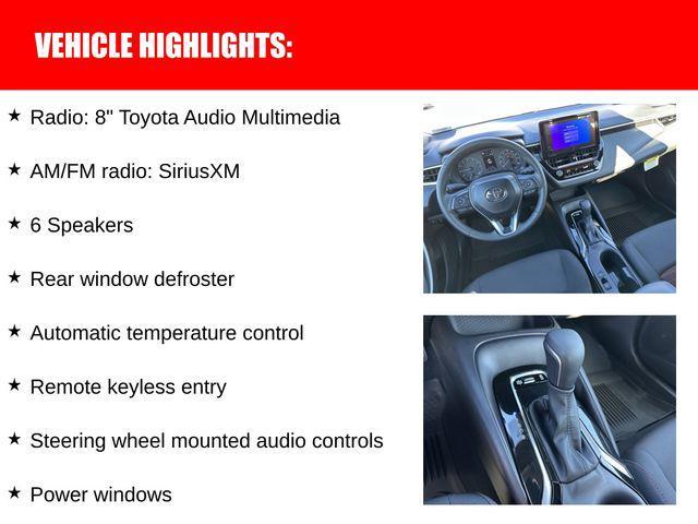 used 2025 Toyota Corolla car, priced at $25,294