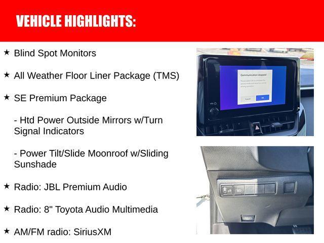used 2023 Toyota Corolla car, priced at $24,768
