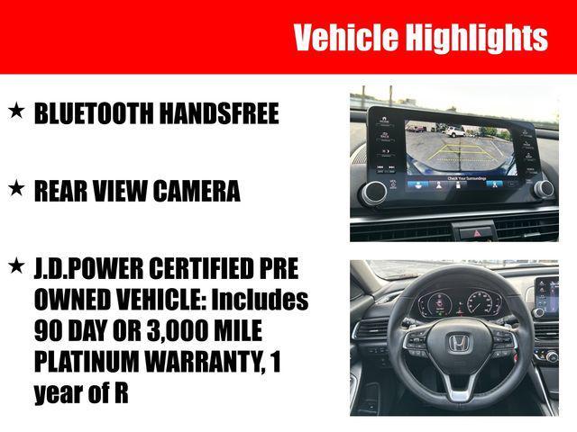 used 2021 Honda Accord car, priced at $30,874