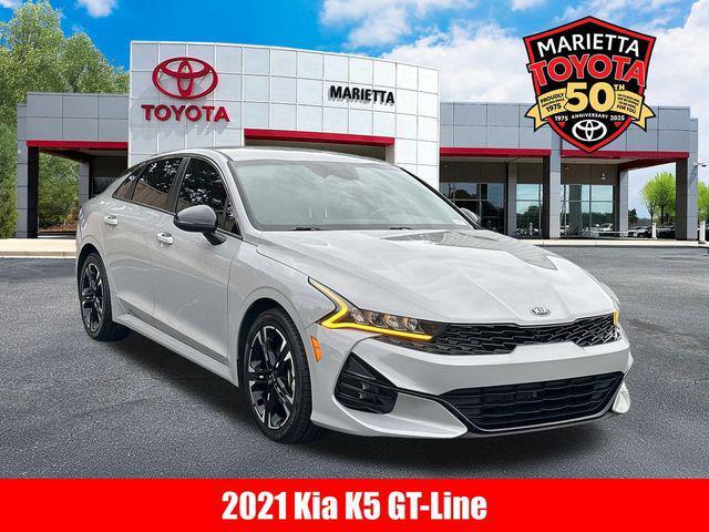 used 2021 Kia K5 car, priced at $22,693