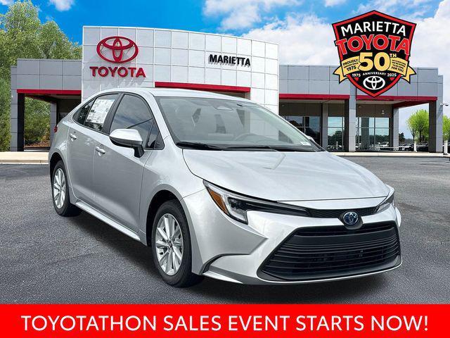 new 2025 Toyota Corolla Hybrid car, priced at $25,947