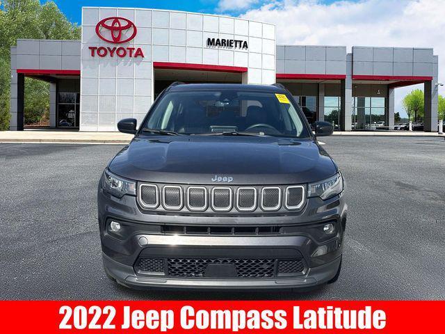used 2022 Jeep Compass car, priced at $19,595