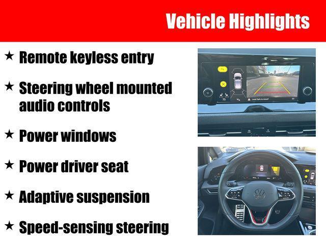 used 2024 Volkswagen Golf GTI car, priced at $27,986