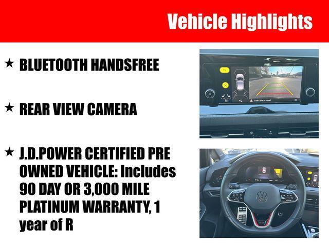 used 2024 Volkswagen Golf GTI car, priced at $27,986