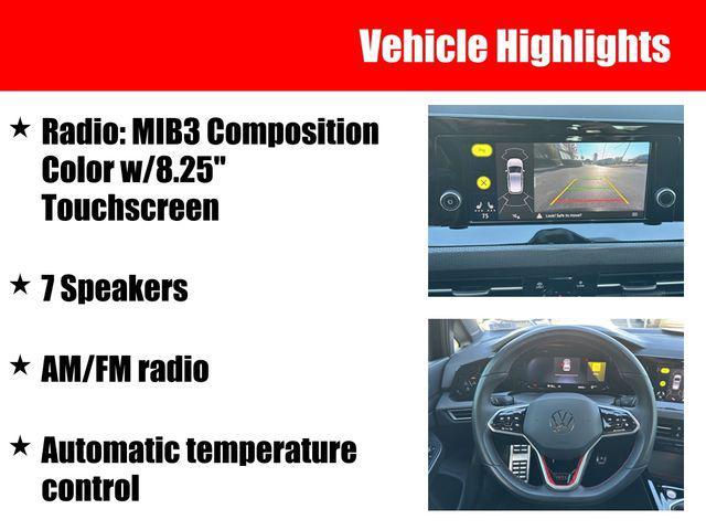 used 2024 Volkswagen Golf GTI car, priced at $27,986