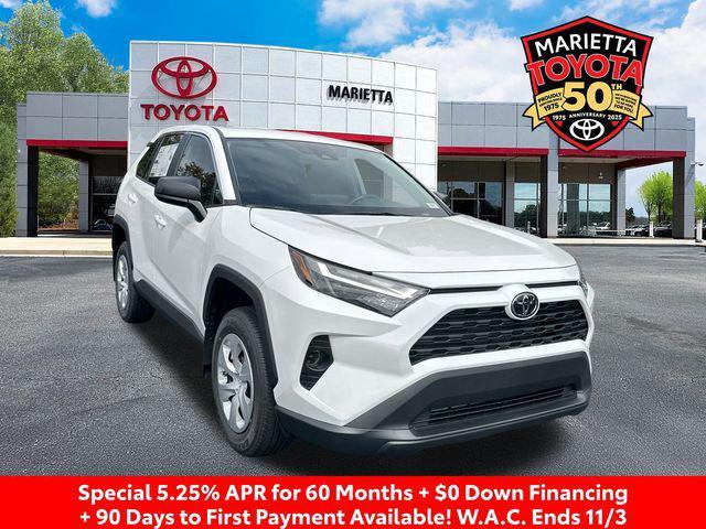 new 2025 Toyota RAV4 car, priced at $32,321