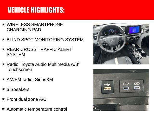 used 2025 Toyota Camry car, priced at $27,937