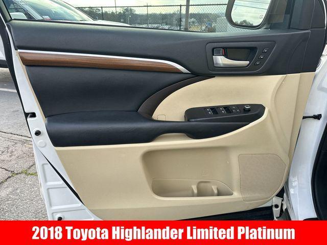 used 2018 Toyota Highlander car, priced at $29,482