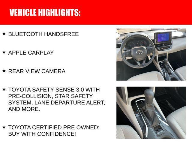 used 2024 Toyota Corolla Cross car, priced at $24,983