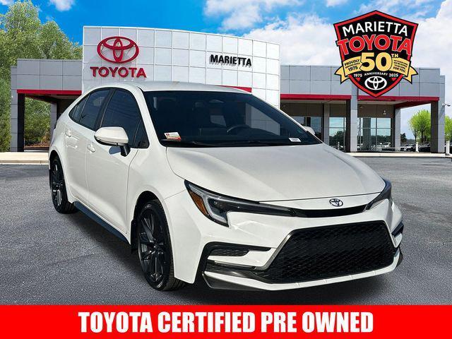 used 2024 Toyota Corolla car, priced at $23,846