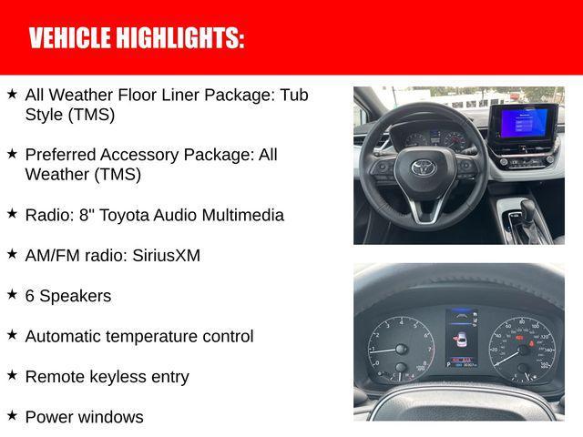 used 2024 Toyota Corolla car, priced at $22,989