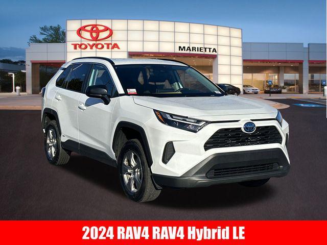 used 2024 Toyota RAV4 Hybrid car, priced at $33,286