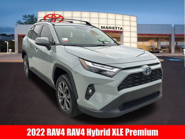 used 2022 Toyota RAV4 Hybrid car, priced at $36,694