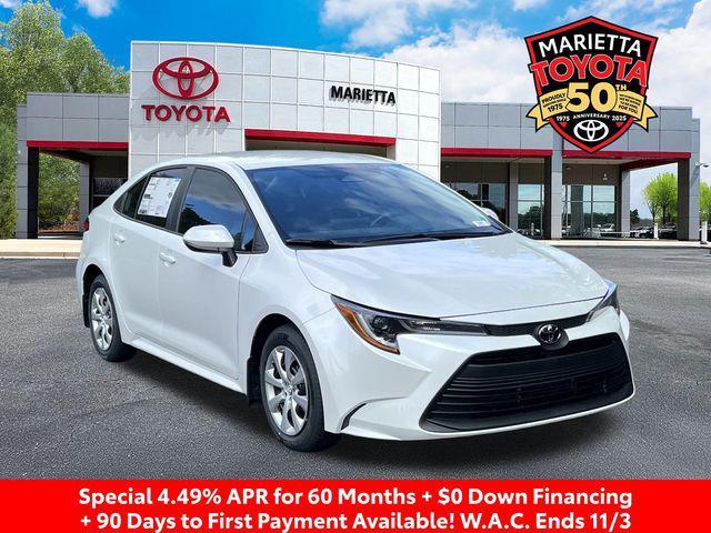 new 2026 Toyota Corolla car, priced at $24,897