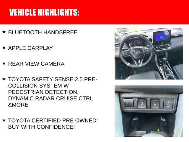 used 2025 Toyota Corolla Cross car, priced at $33,546