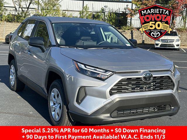 new 2025 Toyota RAV4 car, priced at $31,259