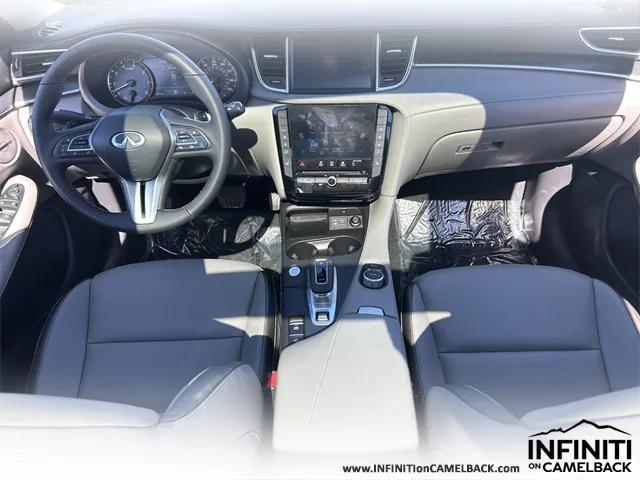 new 2025 INFINITI QX50 car, priced at $47,318