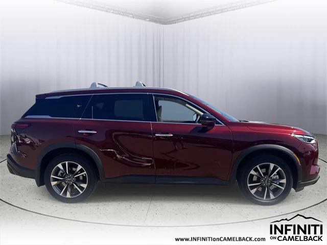 new 2025 INFINITI QX60 car, priced at $58,002
