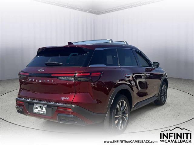 new 2025 INFINITI QX60 car, priced at $58,002