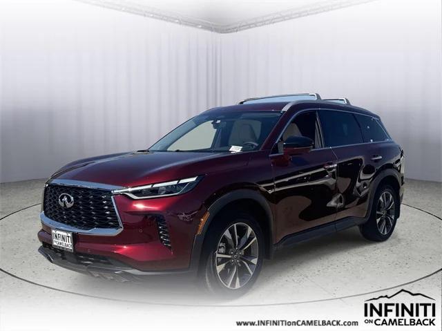 new 2025 INFINITI QX60 car, priced at $58,002