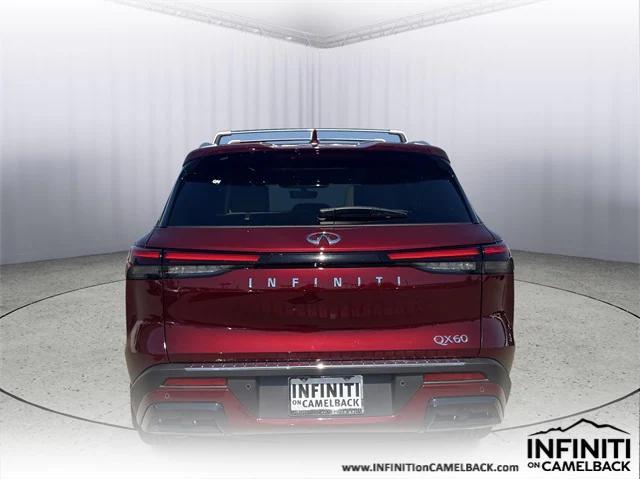 new 2025 INFINITI QX60 car, priced at $58,002