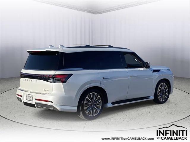 used 2025 INFINITI QX80 car, priced at $76,029