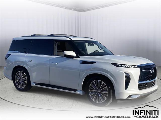 used 2025 INFINITI QX80 car, priced at $76,029