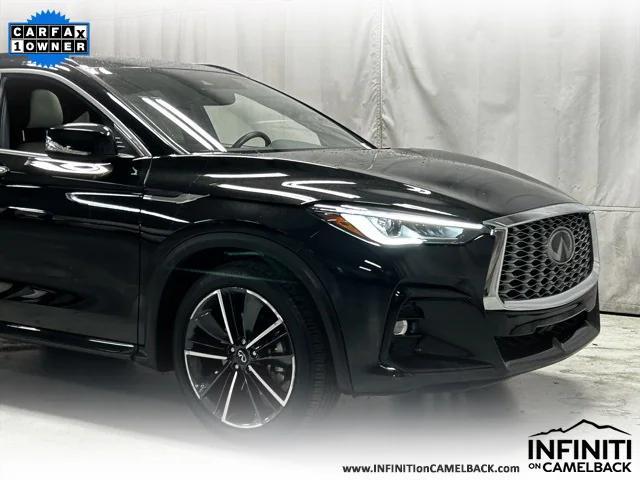 used 2023 INFINITI QX55 car, priced at $38,400