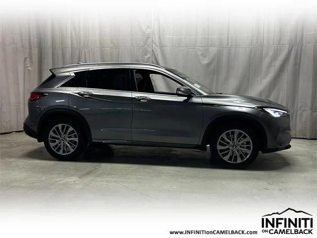 new 2025 INFINITI QX50 car, priced at $47,318