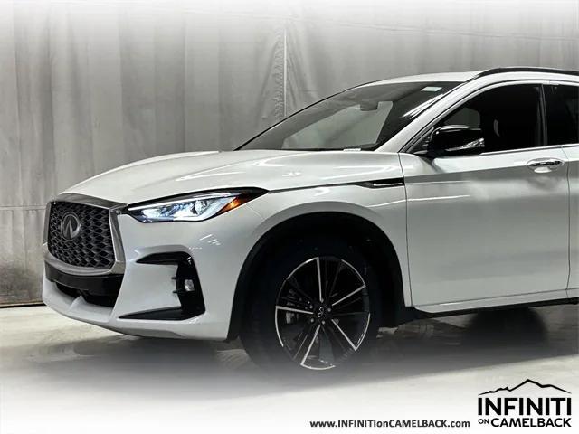 new 2025 INFINITI QX55 car, priced at $50,890